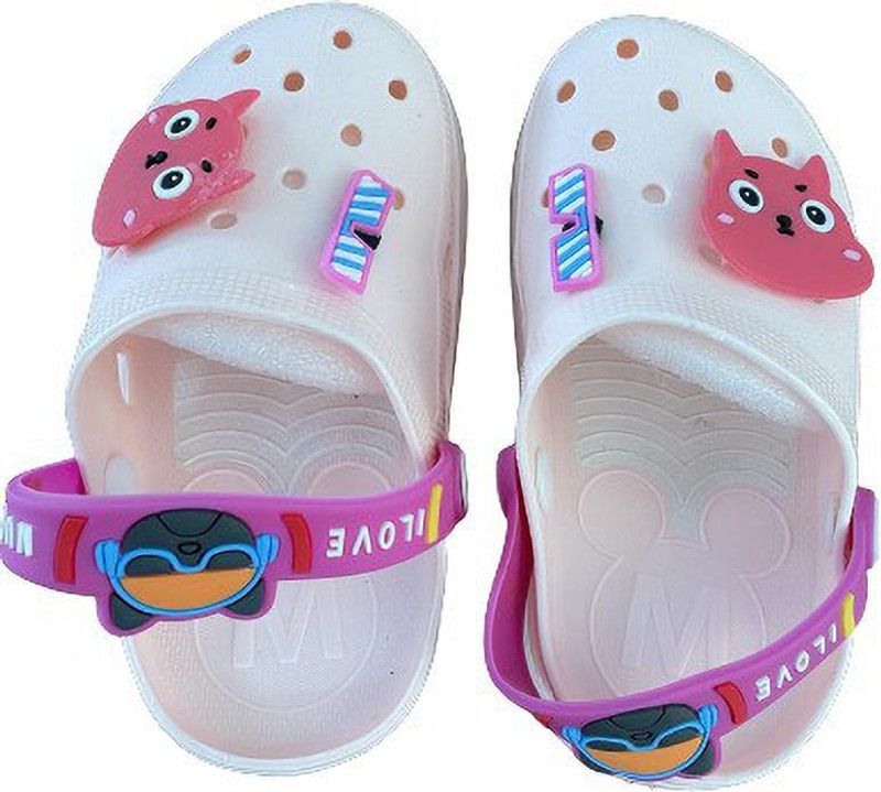 Slip-on Clogs For Boys & Girls  (White)