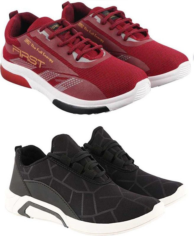 Running shoe for men Running Shoes For Men  (Grey, Multicolor)