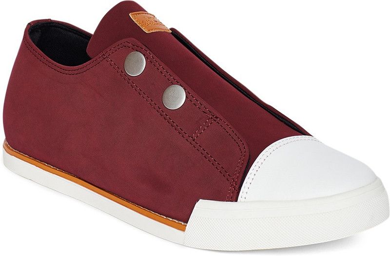 Sneakers For Men  (Maroon)