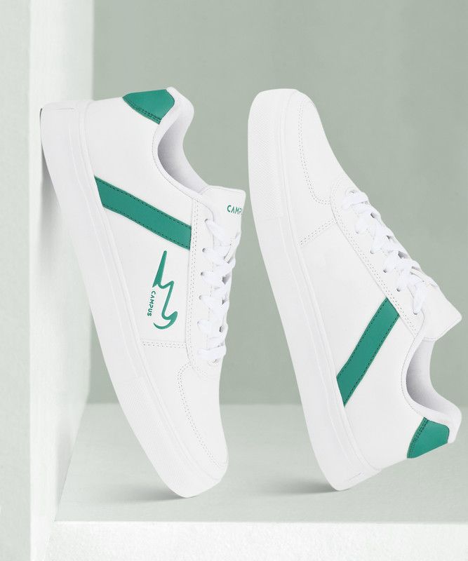 CAMP CLINT Sneakers For Men  (White)