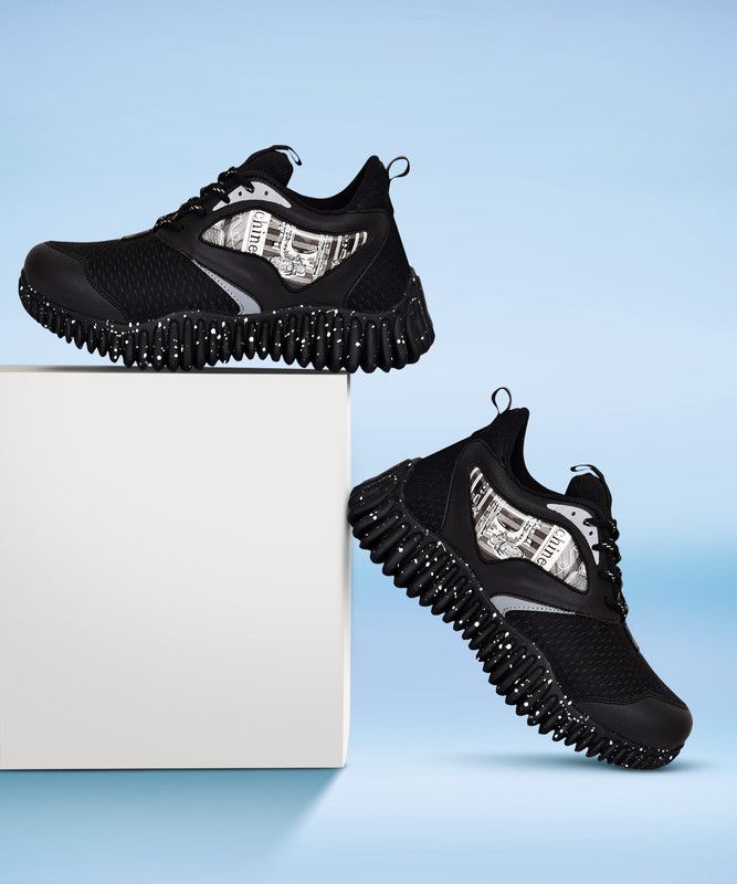 Flexible Light Weighted Shoe With Mesh Designed Running Shoes For Women  (Black, Grey, White)