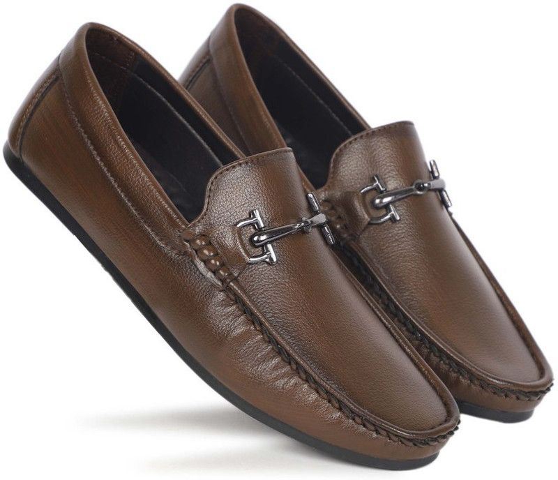 Forest Slip-on Stylish,Durable Men's Loafers Shoes Loafers For Men  (Brown)