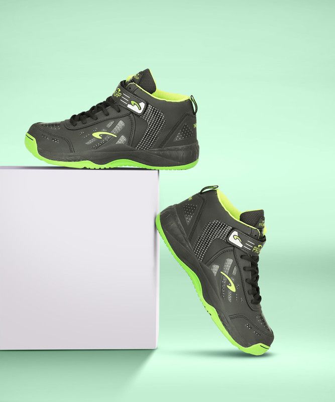 Lockdown 2 Performance Basketball Shoes For Men  (Green)
