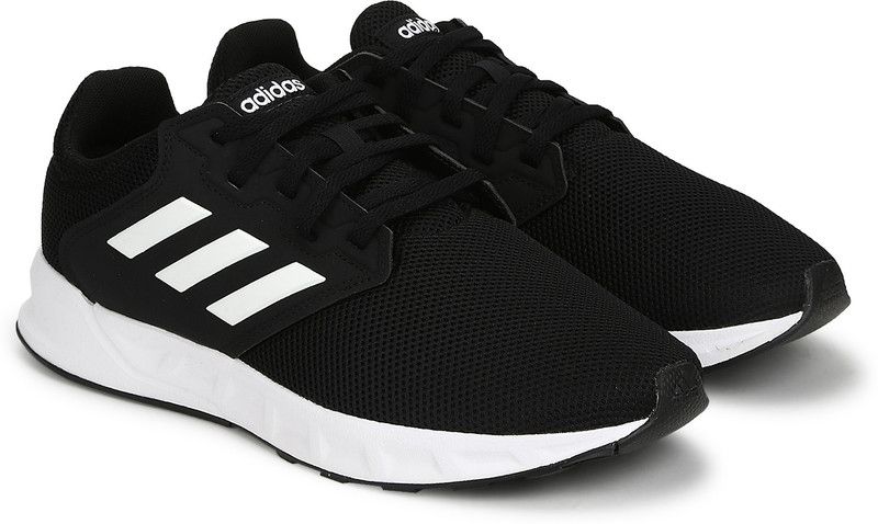 SHOWTHEWAY Running Shoes For Men  (Black)
