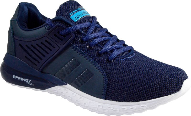 Lace-Up Sport Running Stylish Shoes Training & Gym Shoes For Men  (Navy)