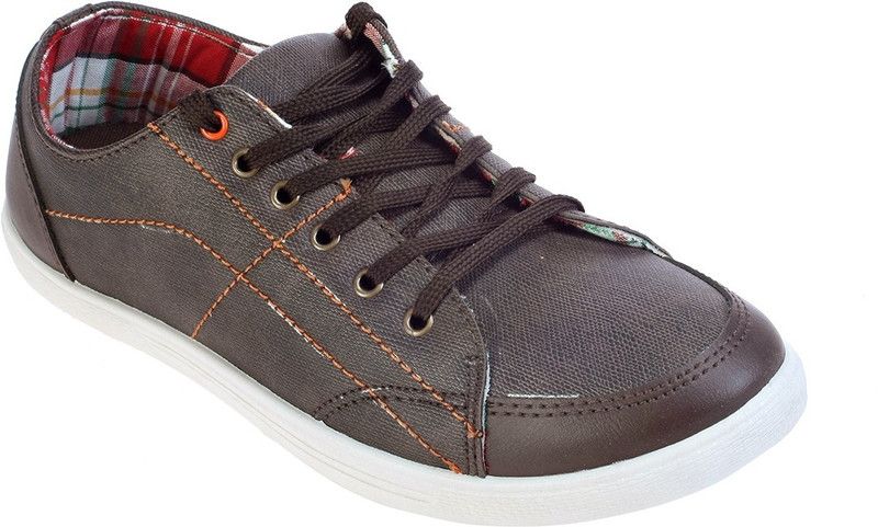 Sneakers For Men  (Copper, Brown)