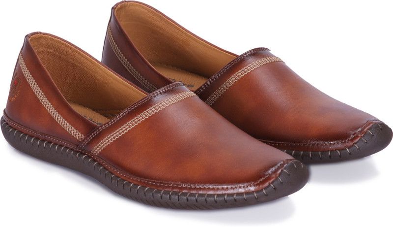 Men's kolhapuri Mojaris For Men  (Tan)