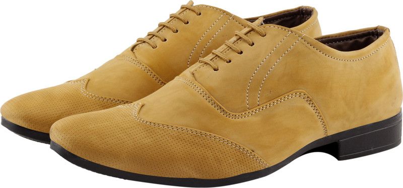 Mafia Formal Oxford For Men  (Tan)