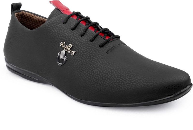 Black Casual Shoes For Men Casuals For Men  (Black)