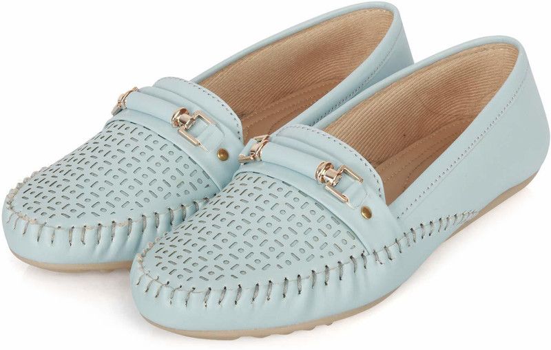 Walky Wear Fashionable Bellies, Ballet Flats Belly For Women's &Girl's Loafers For Women  (Blue)