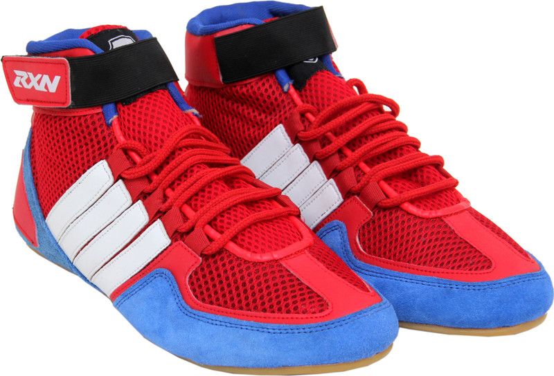 WS-13 Wrestling Shoes For Men  (Red)