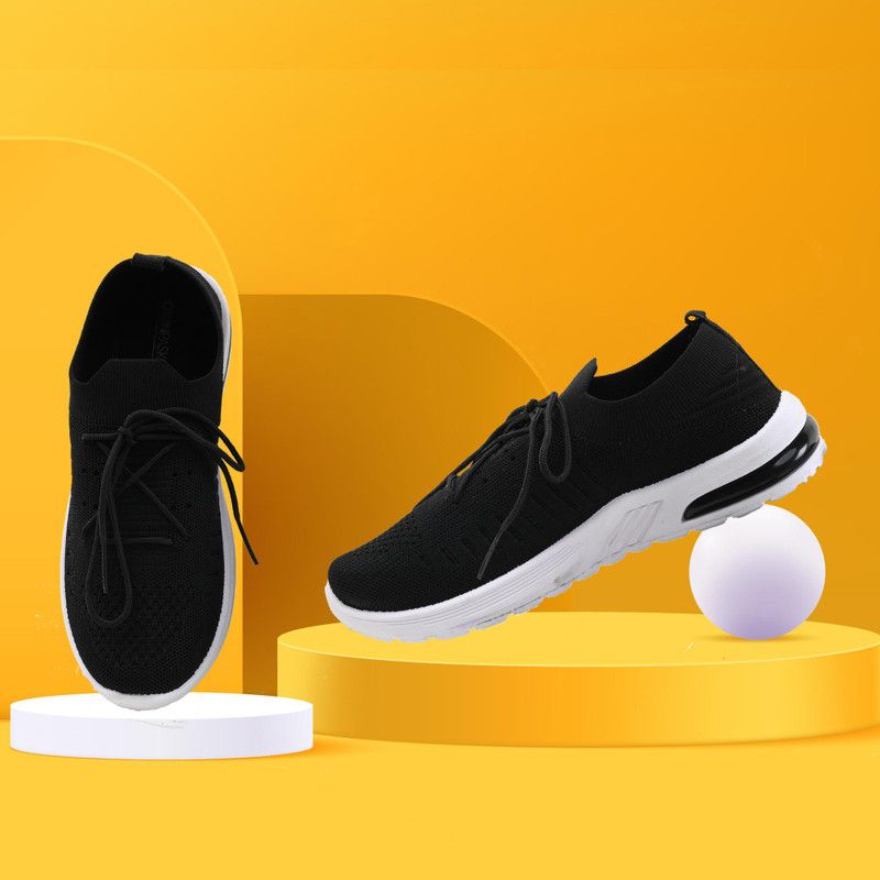 Women Running,Walking,Gym,Training,Casual,Sports Shoes Outdoors For Women  (Black)