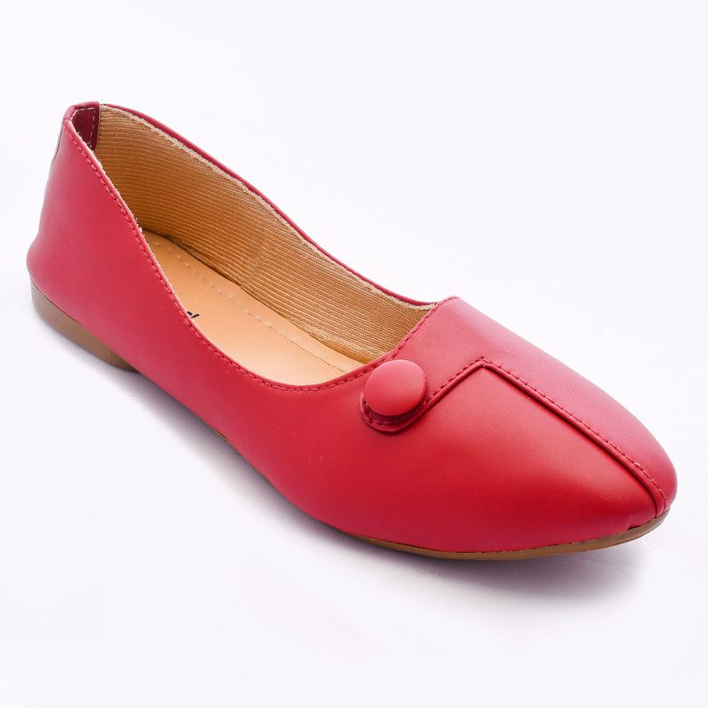 Party Wear Bellies For Women Bellies For Women  (Maroon)