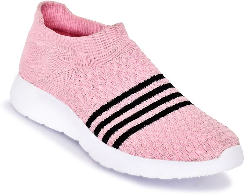 Walking Shoes For Women  (Pink, Black)