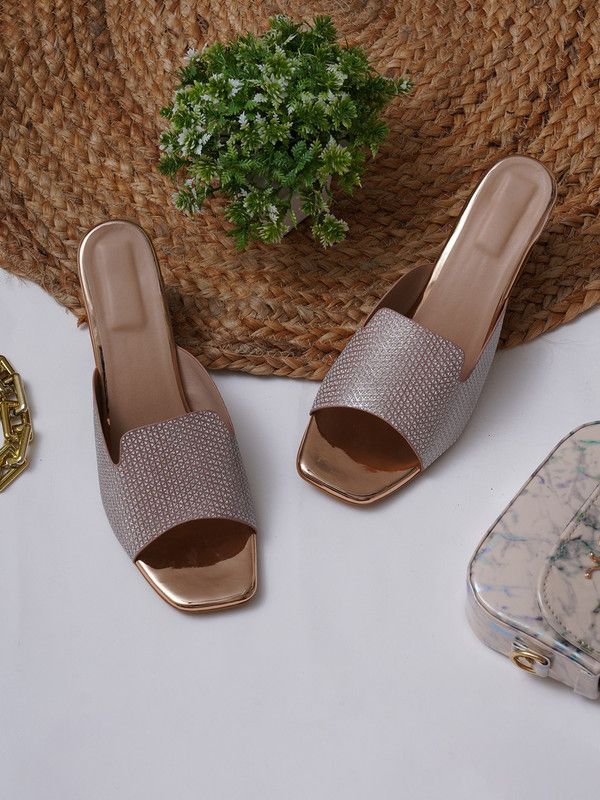 Women Brown, Grey Heels