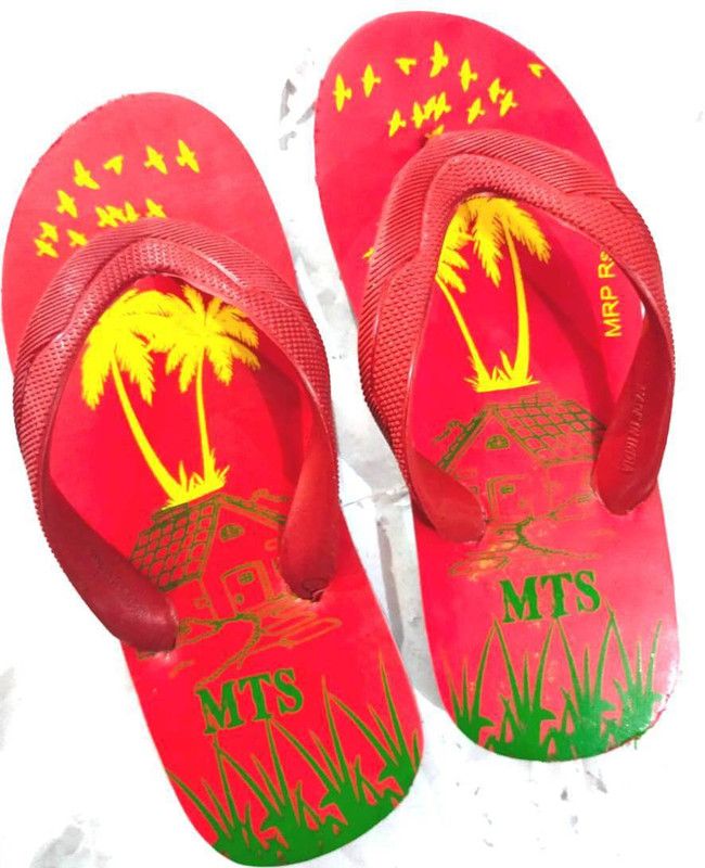 Boys Slipper Flip Flop  (Red)