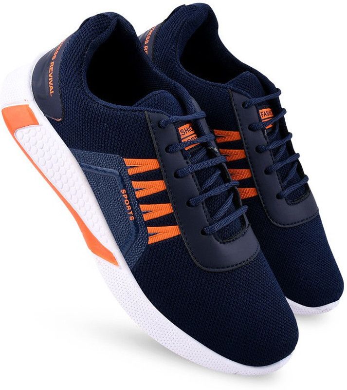 Exclusive Range of Stylish Comfortable Sports Sneakers Running Shoes Sneakers For Men  (Navy)