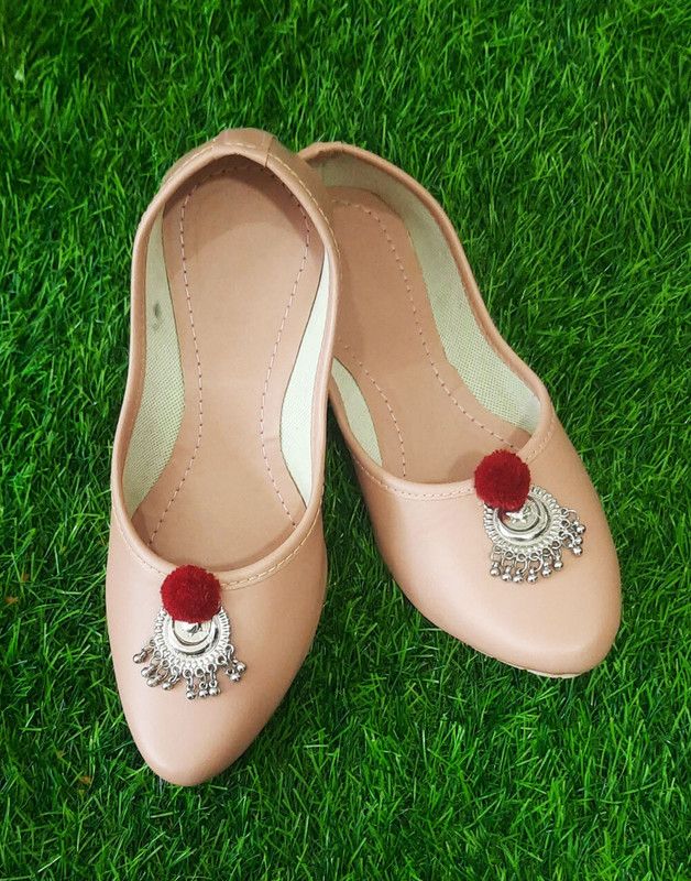 Jutti / Mojari / Jutis For Women  (Pink)