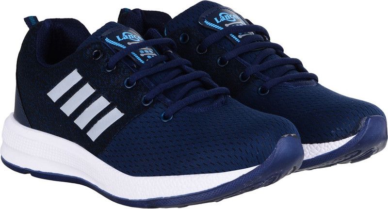 INDUS-12 Running Shoes For Men  (Navy, White)