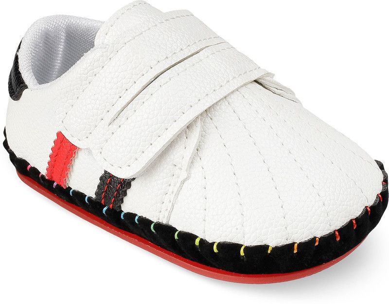 Velcro Casual Boots For Boys  (Beige)