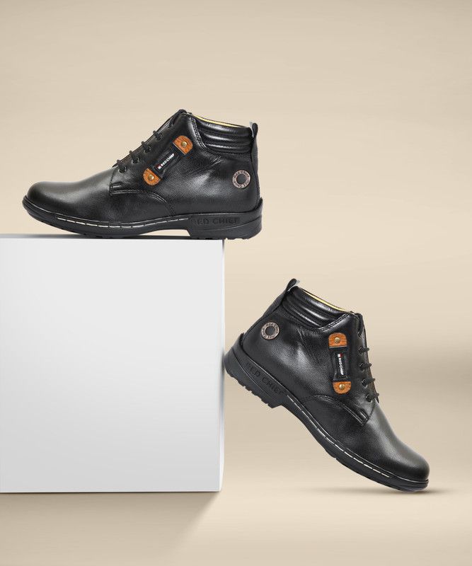 RC6011 Boots For Men  (Black)