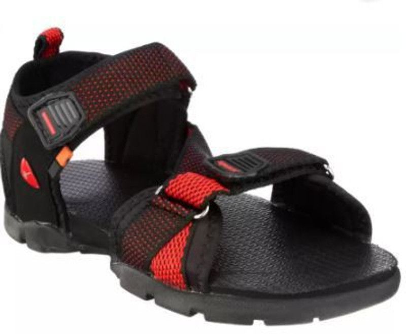 SPARX Men Black, Red Sandals