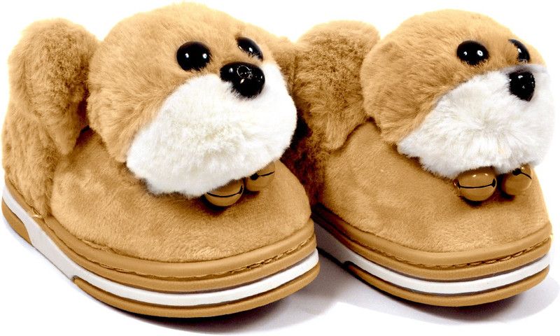 Slip on Clogs For Girls  (Brown)