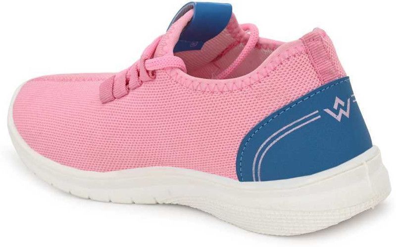Bouncer-01 Running shoes for girls | party wear shoes for girls | Latest Stylish Casual sneakers for girls | Lace up lightweight shoes for running, walking,m trekking, & party shoes Running Shoes For Women  (Pink)