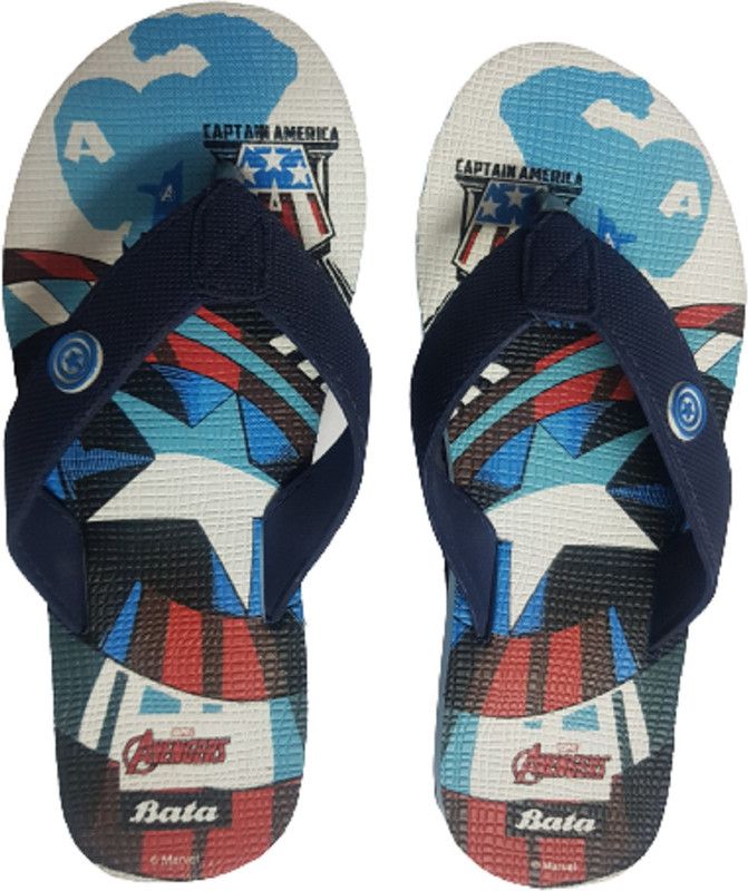 Boys Slip On Slipper Flip Flop  (Multicolor)