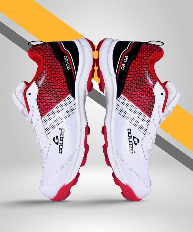 Cricket Shoes For Men  (Red)