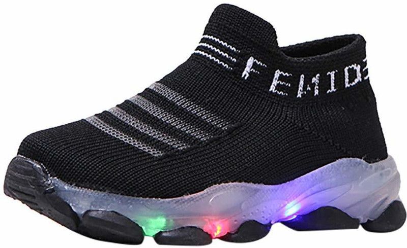 Slip on Walking Shoes For Boys & Girls  (White)