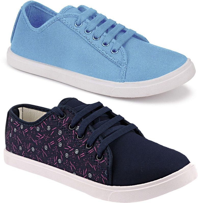 Canvas Shoes For Women  (Blue, Navy)