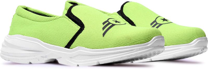 Classy moccasin GYM Slip On Sneakers For Men  (Green)