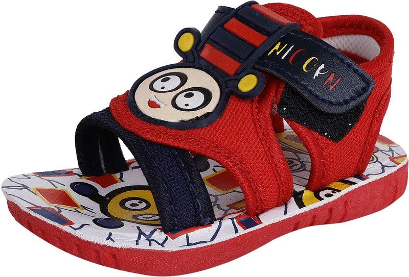 Boys & Girls Slip-on Peep Toes  (Multicolor)
