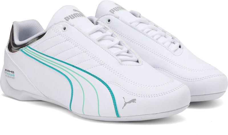 Mercedes AMG Petronas Motorsport Future Kart Cat Motorsport Shoes For Men  (White)