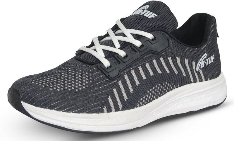 Running Shoes Casual Jogging Walking Training Gym Sport Shoe for Boys (EURO GRY) Running Shoes For Men  (Grey, White)
