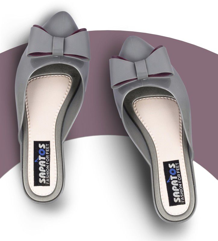 Women Grey Casual Sandal