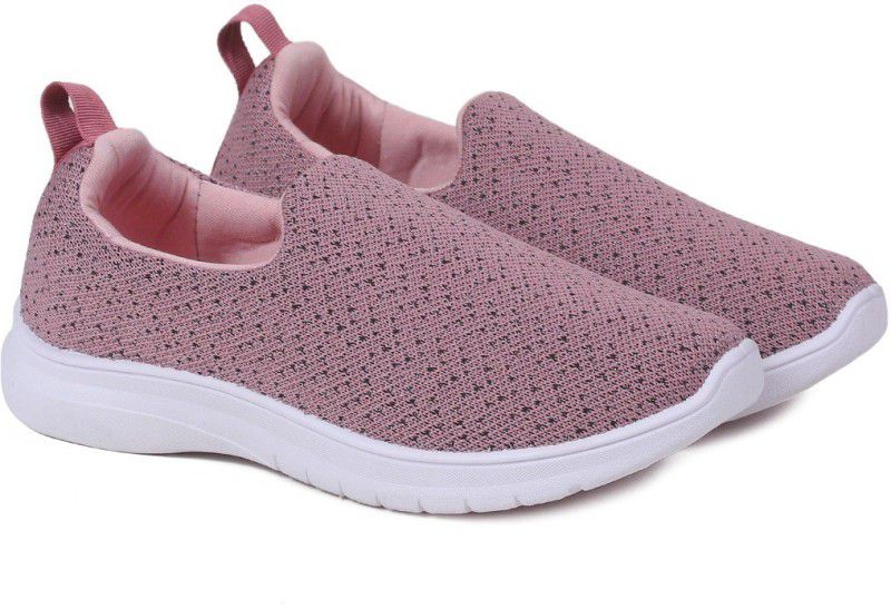 Melody-71 Mauve Sports,Slip-On,Training,Gym, Slip On Sneakers For Women  (Maroon)
