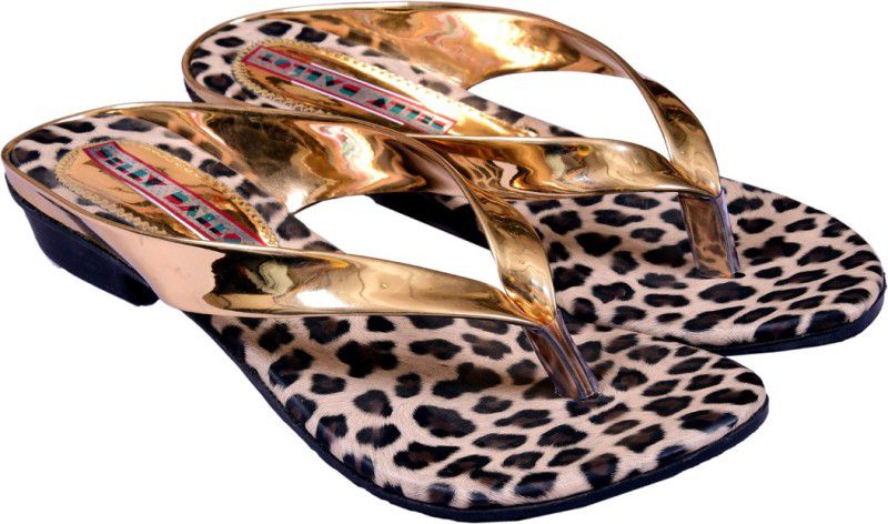 Women Gold Casual Sandal