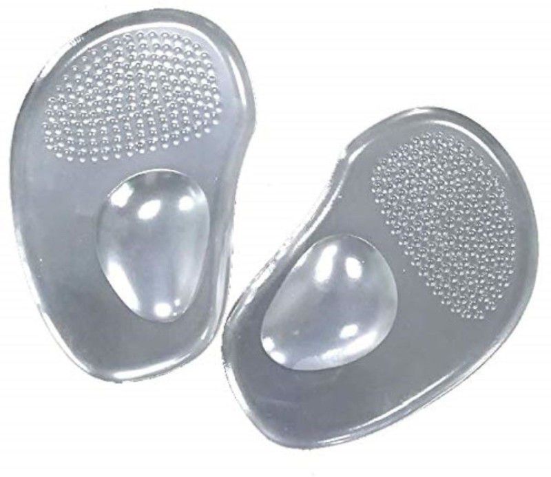 Digital Shoppy Silicone Arch Orthotic Shoe Insole  (TRANSPARENT)