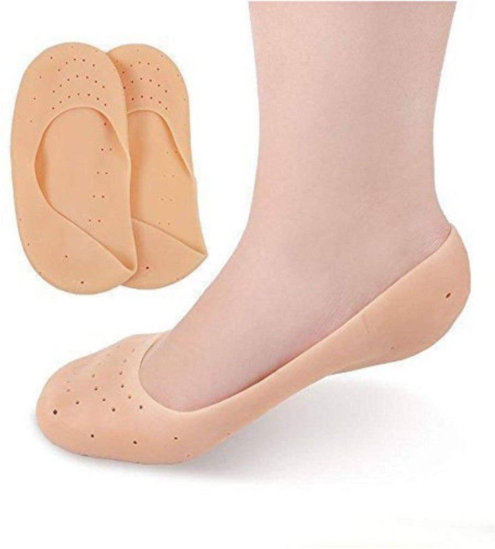 Lify SILICONE LOAFER SOCKS - FULL SILICONE SHOE Silicone Full Length Regular Shoe Insole  (BROWN)
