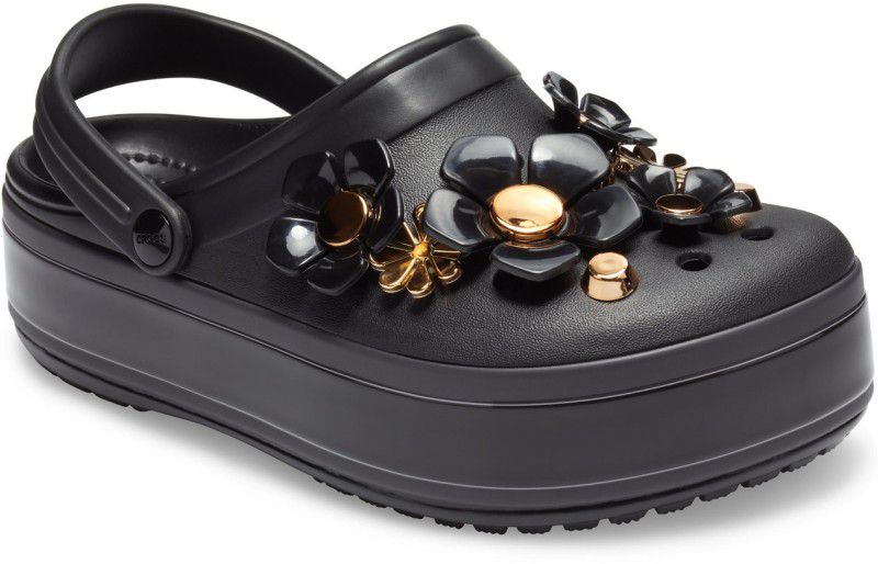Women Crocband Black Clogs Sandal