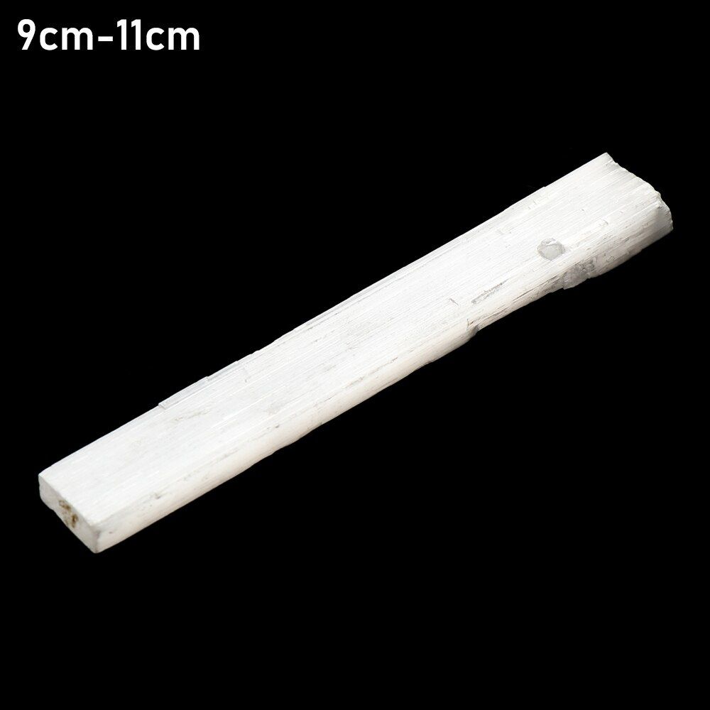 Irregular Shape Raw Gemstone Reiki Energy Jewelry Making White Selenite Wand Healing Stone Crystal Quartz Natural Gypsum Sticks