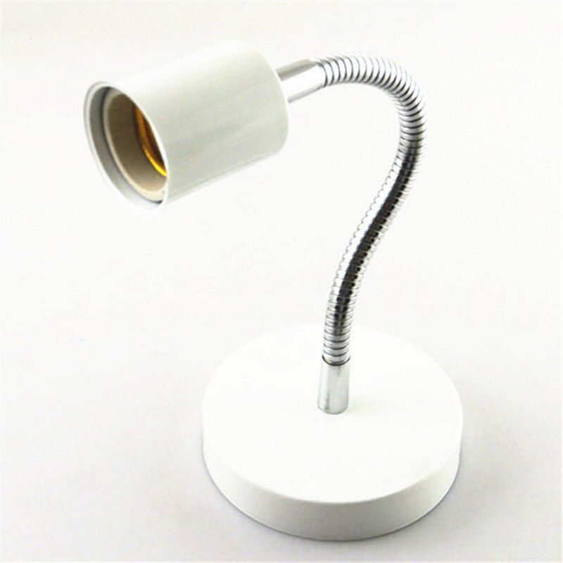LED Hoses Wall Lamp Flexible Home Hotel Bedside E27 Wall Light Modern Ceiling Hang Light Living Room Bedroom Light Holder