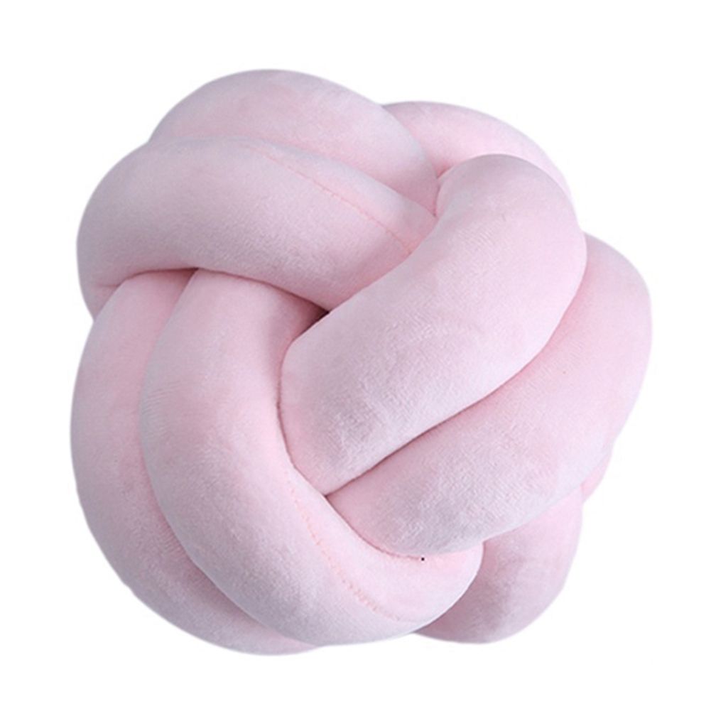 Creative 18cm Knotted Ball Throw Pillow Waist Back Cushion Home Sofa Bed Decor