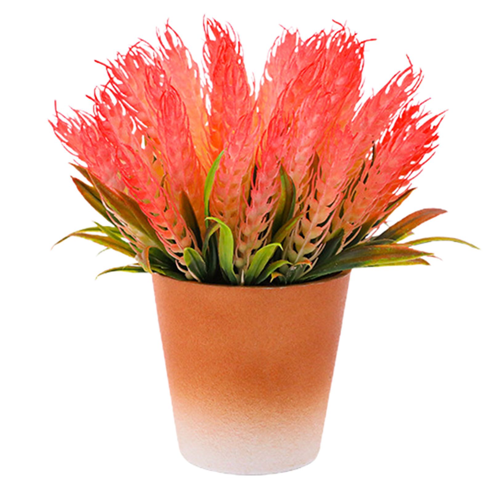 Fake Decor Anti-deformed istic Wheat Potted Decor