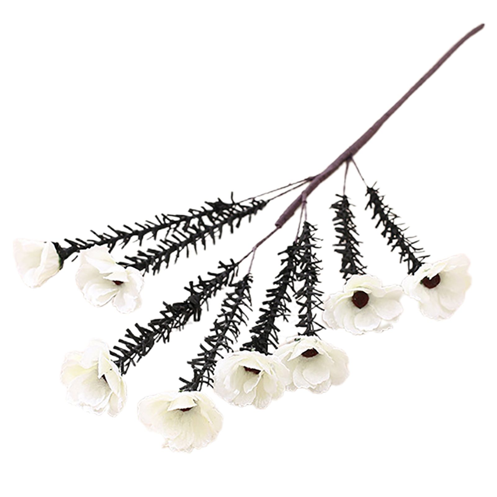 Simulation Flower Widely Applied 8 Heads Long Stem Fake Daisies Flower Bouquet