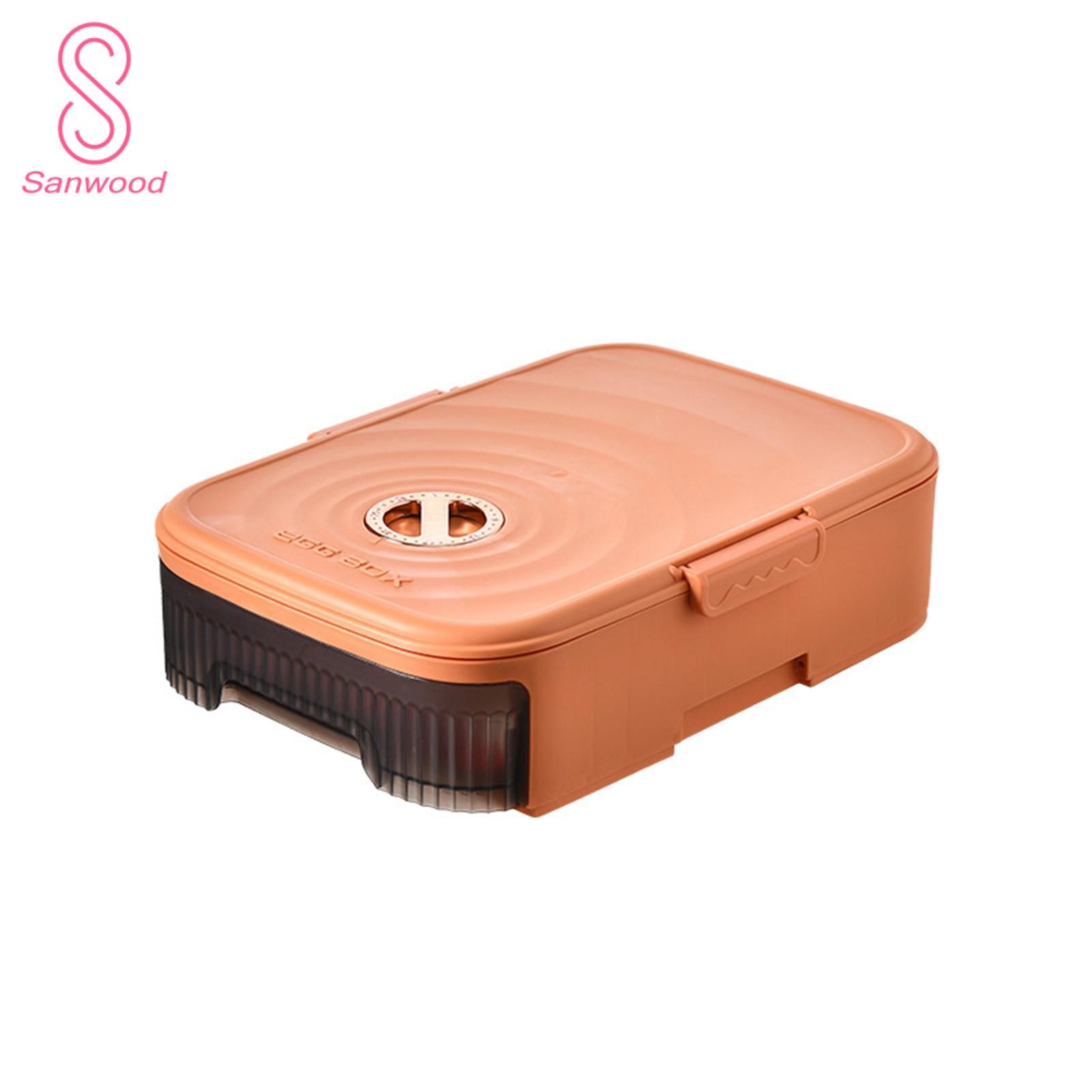 Egg Holder Convenient Crack Resistant Drawer Type Egg Organizer