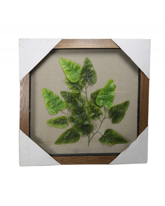 Greenery Themed Wall Art - Green Color Length-70 CM, Wide-70 CM