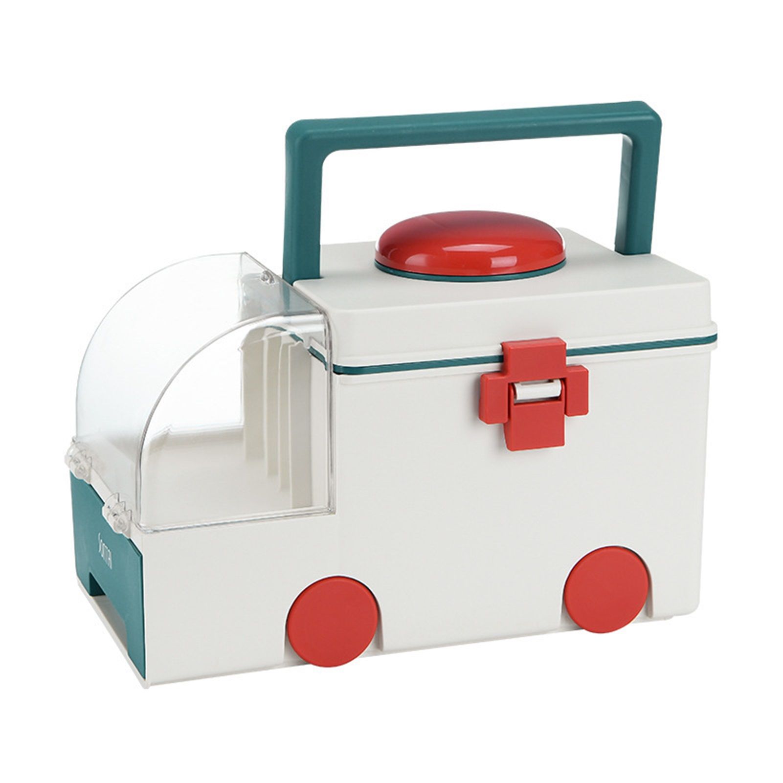 First Aid Container Double-layer Detachable Double-layer Medical Organizer